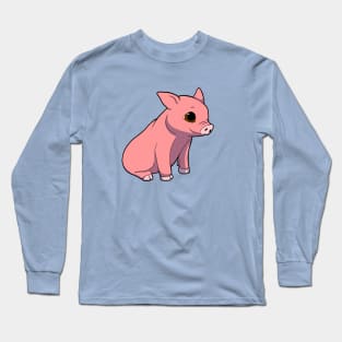 Pink Piggy Long Sleeve T-Shirt